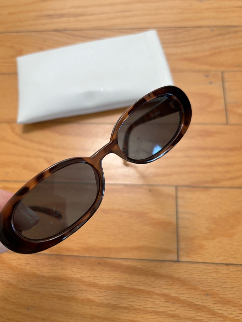 Le Specs Outta Love Sunglasses in Tortoise